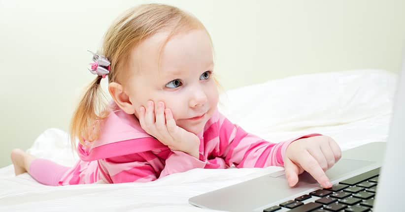 Die Onlinewelt der Kinder beginnt früher als gedacht