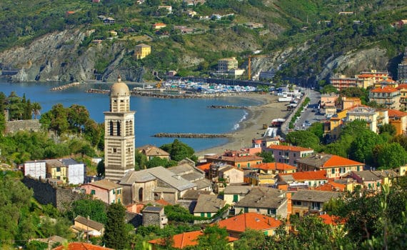 Levanto - die malerische Stadt im Süden von Italien